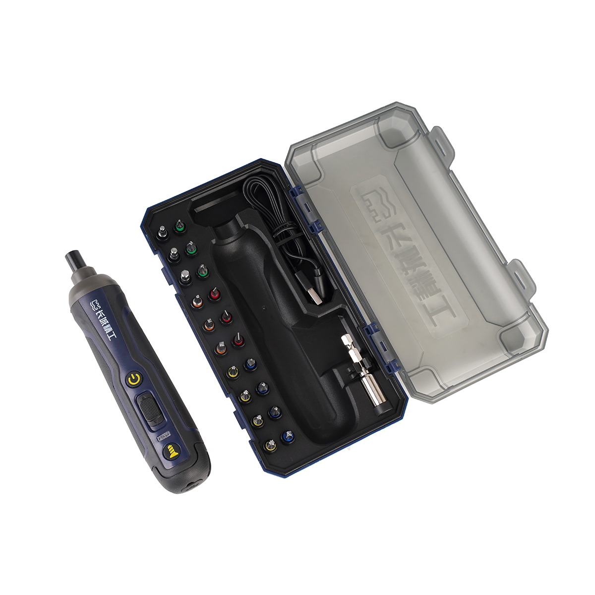 21PCS 锂电直柄螺丝批组套