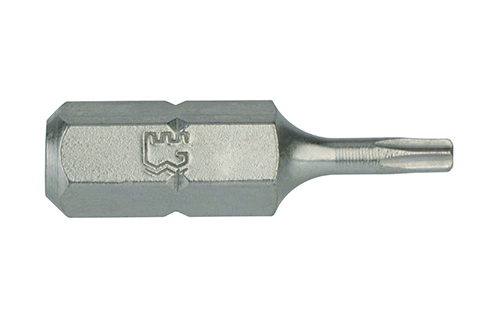 6.3mm 系列25mm 长 中孔花型旋具头