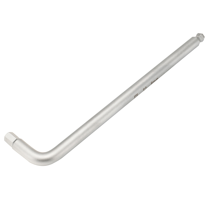 9pcs S2 圆柄球头特长内六角扳手组套