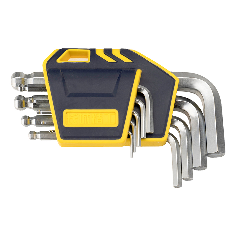 9pcs 塑插亚光球头标准内六角扳手组套