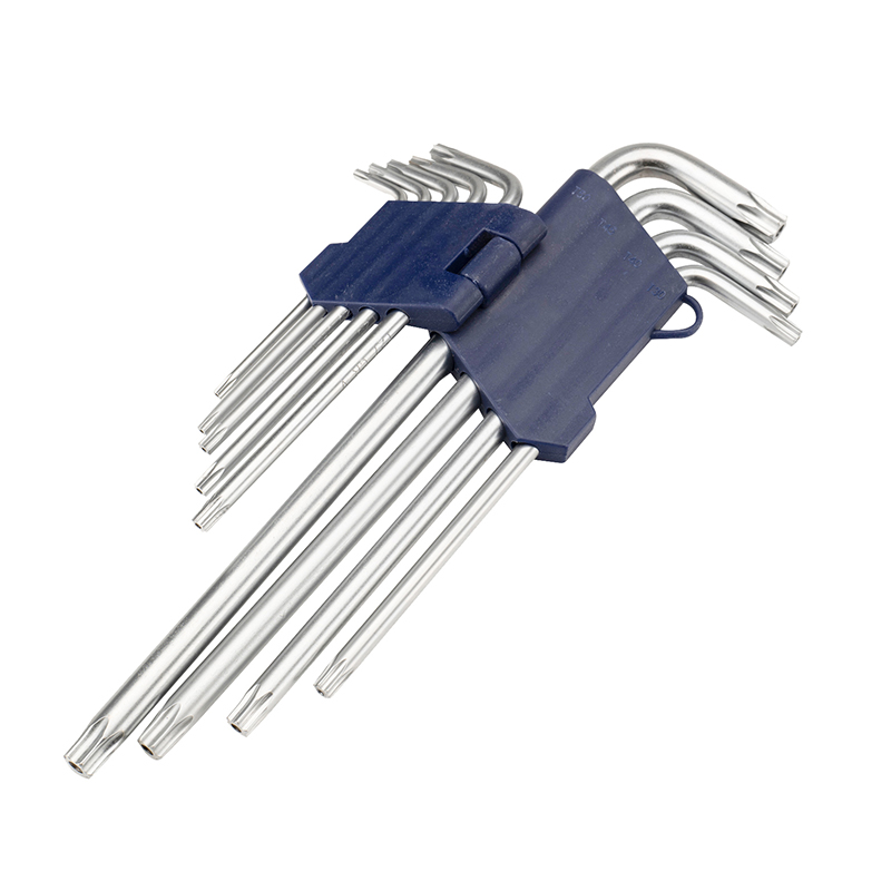 9pcs 亚光花型特长内六角扳手组套