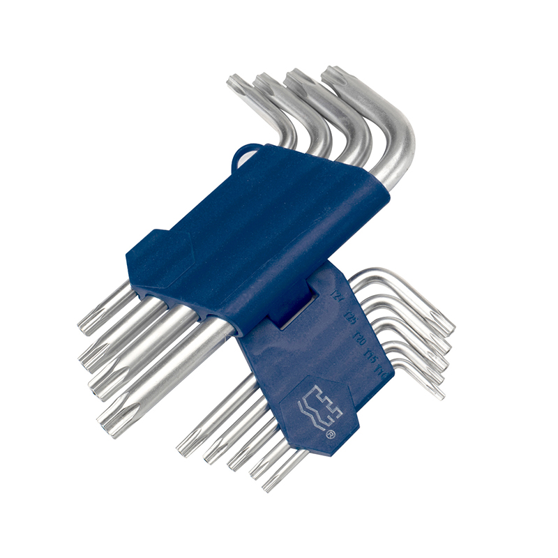 9pcs 亚光花型标准内六角扳手组套