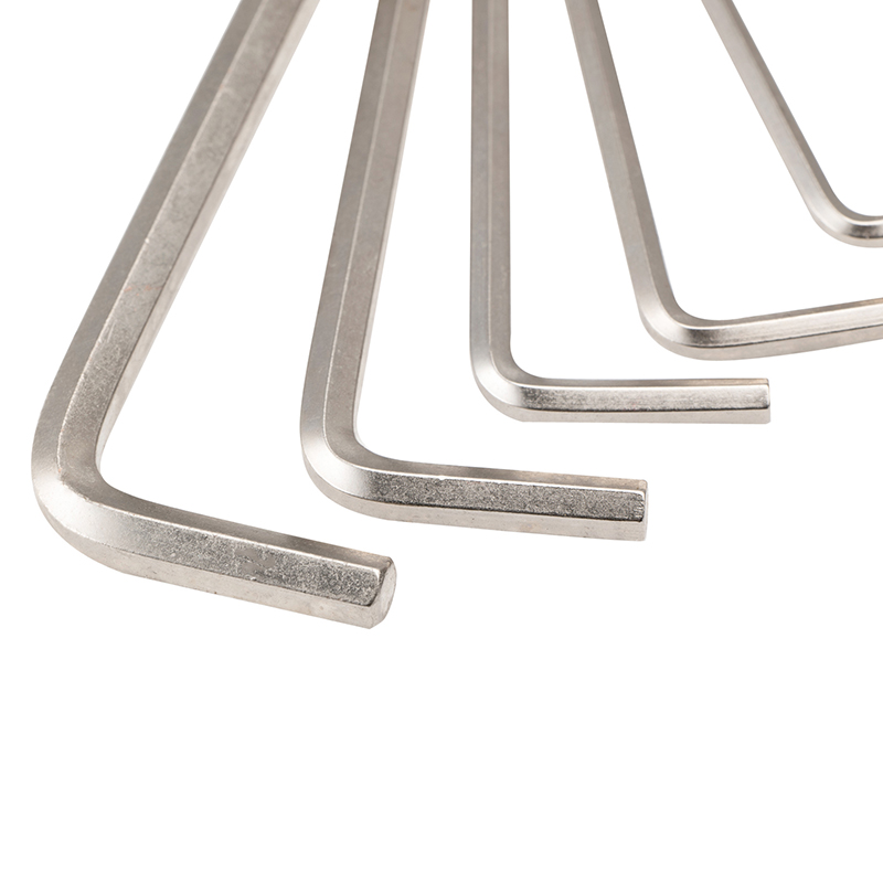 8pcs/10pcs 匙圈式镀镍标准内六角扳手组套