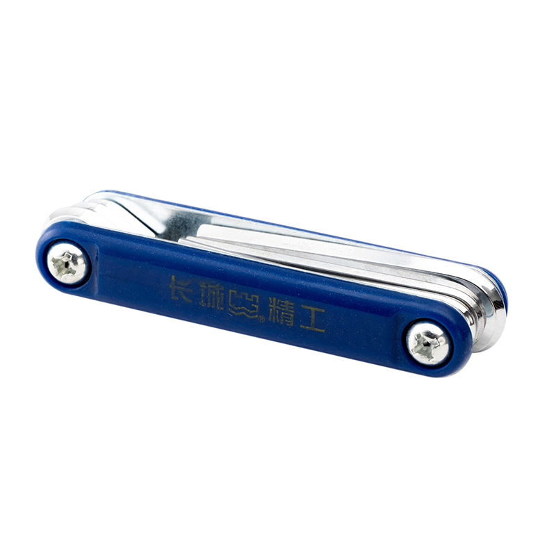 8 合1 镀铬多用组合折式内六角扳手