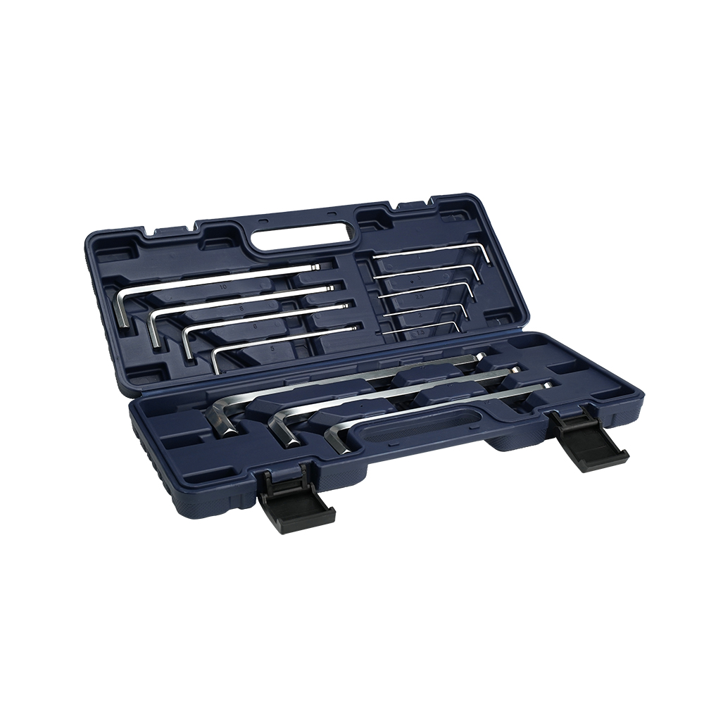 12PCS吹塑盒球头特长内六角组套