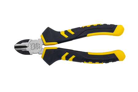 Great Wall Industrial-Grade German-Style Bi-Color Handle Diagonal Cutters Pliers，Labor-Saving