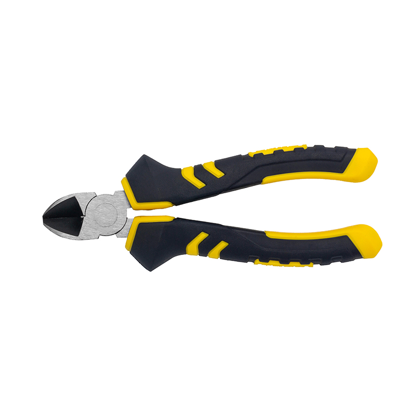 Great Wall Industrial-Grade German-Style Bi-Color Handle Diagonal Cutters Pliers，Labor-Saving