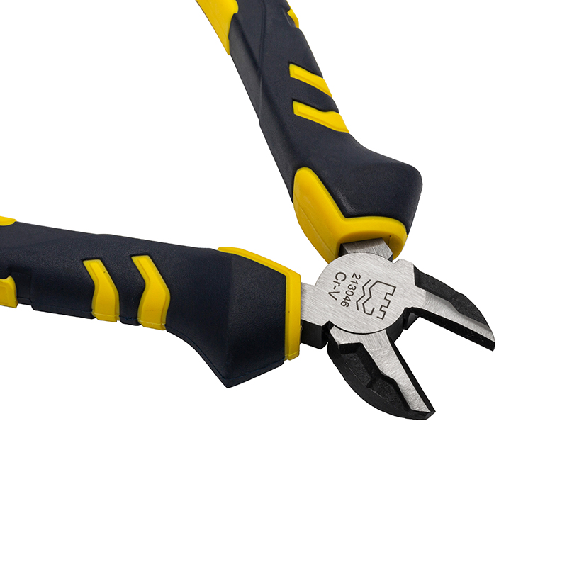 Great Wall Industrial-Grade German-Style Bi-Color Handle Diagonal Cutters Pliers，Labor-Saving