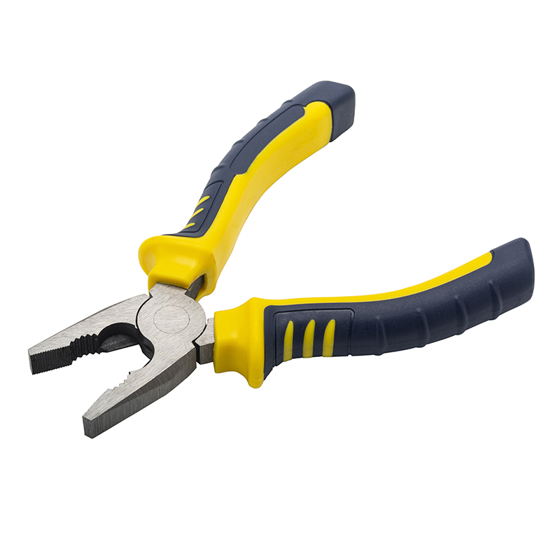 Great Wall Cr-V European-Style Bi-Color Handle Polished Combination Pliers