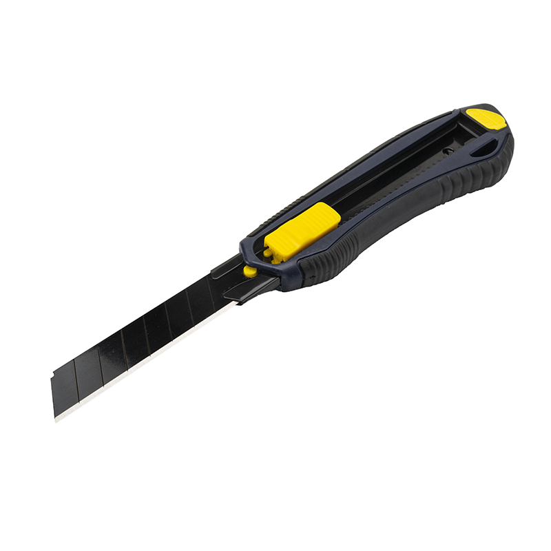 Great Wall Rubber Housing Handle Economic 8-Point Snap-Off Blade Utility Knife