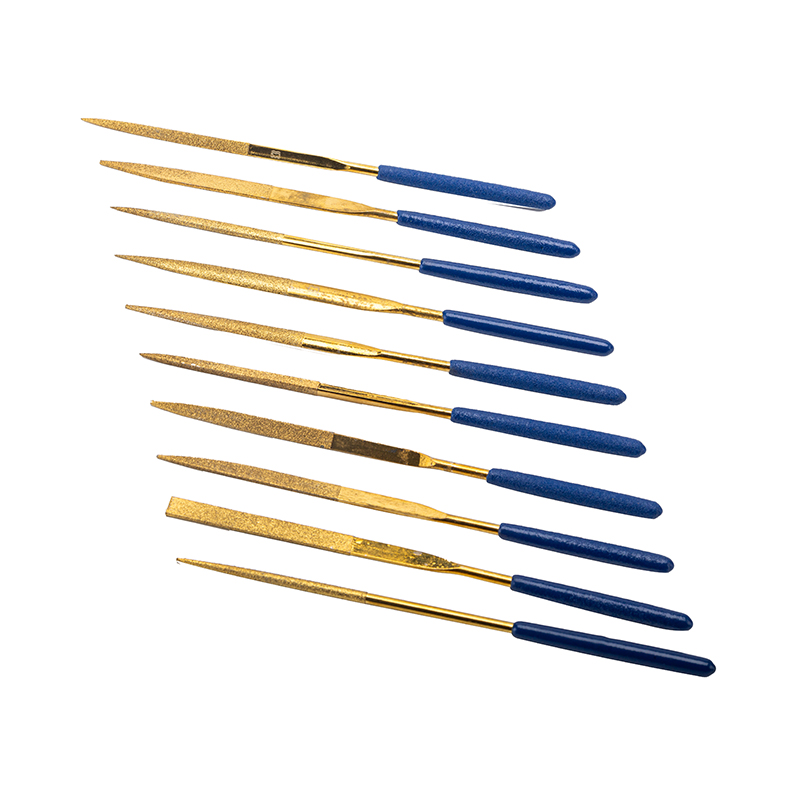 Great Wall 10pcs Titanium-Plated Diamond File Set