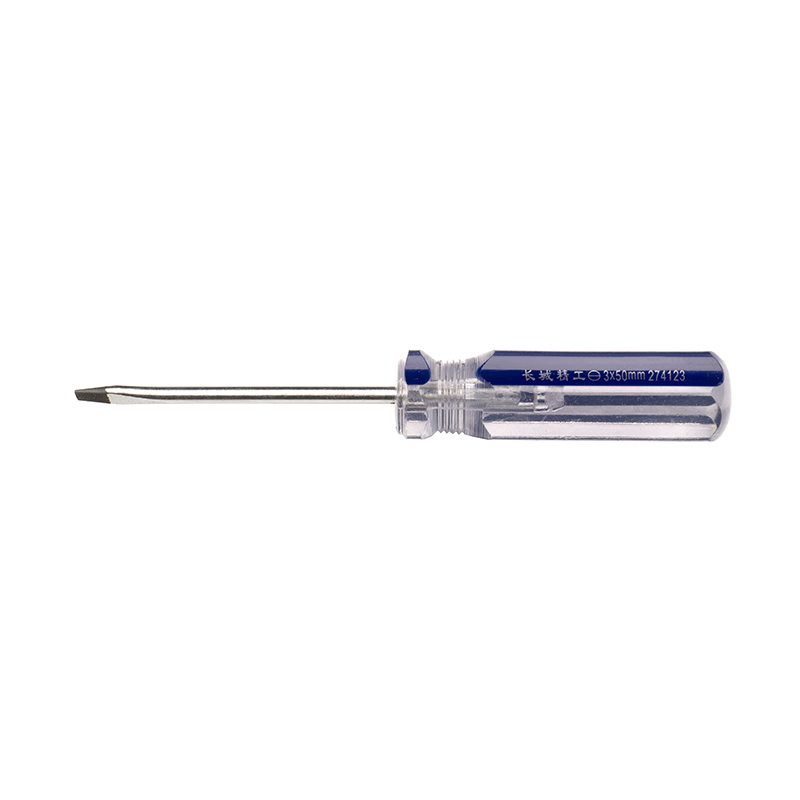 Great Wall Cr-V Blue Transparent Striped Slotted Screwdriver